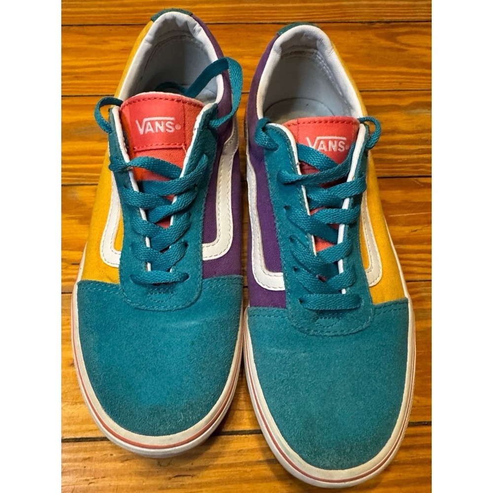 Vans Old Skool Colorblock Suede Size 5